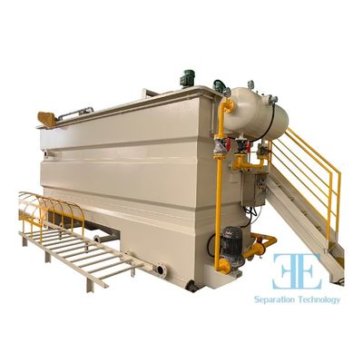 ISO Standard Air Flotasi Larut dengan 3.75kw Pump Power PLC Control