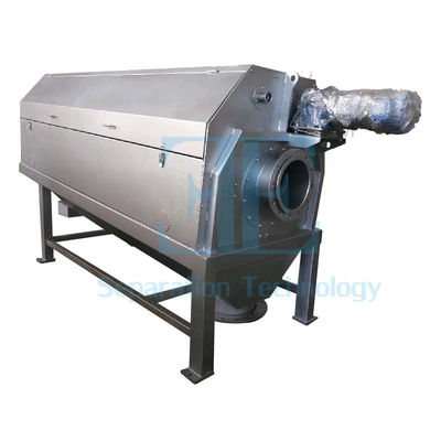 Screening Disesuaikan Rotary Drum Screen dengan kustomisasi dan DN350 Outlet Flange