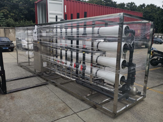 Sistem penyaringan air reverse osmosis Industrial Ro Unit 1-200m3/H