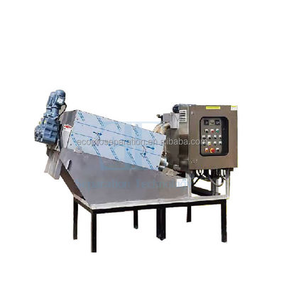 6.8-100m3/H Screw Press Sludge Dewatering Machine SUS304 Screw Press Air Limbah