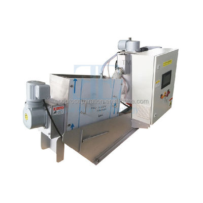 6.8-100m3/H Screw Press Sludge Dewatering Machine SUS304 Screw Press Air Limbah