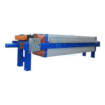 10m2 Area Clarifier Chamber Sludge Filter Press Dalam Pengolahan Air Limbah