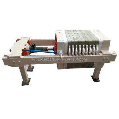 10m2 Area Clarifier Chamber Sludge Filter Press Dalam Pengolahan Air Limbah
