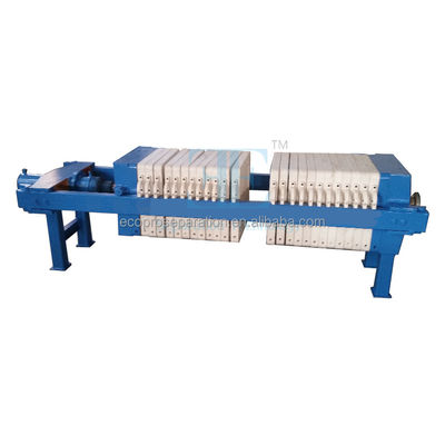 10m2 Area Clarifier Chamber Sludge Filter Press Dalam Pengolahan Air Limbah