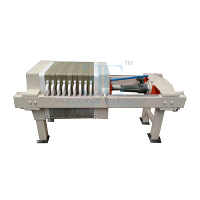10m2 Area Clarifier Chamber Sludge Filter Press Dalam Pengolahan Air Limbah