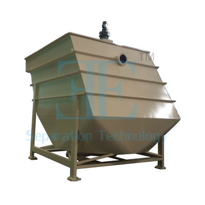 Pembuatan air limbah Sistem pencerahan lamella 4500kgs-9500kgs Berat kosong