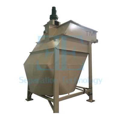 Pembuatan air limbah Sistem pencerahan lamella 4500kgs-9500kgs Berat kosong