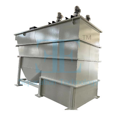 Pembuatan air limbah Sistem pencerahan lamella 4500kgs-9500kgs Berat kosong