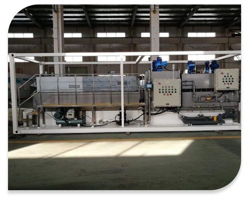 Dewatering Limbah Air Limbah Screw Press 0,8-12m3/H Screw Limbah Dewatering Mesin