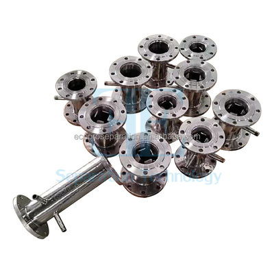 Solution Static Mixing Stainless Steel Helical Motionless Mixer Dengan Struktur Sederhana