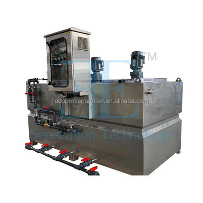 Schneider Control Polymer Dosing System Dengan 0.75kw Storage Agitator