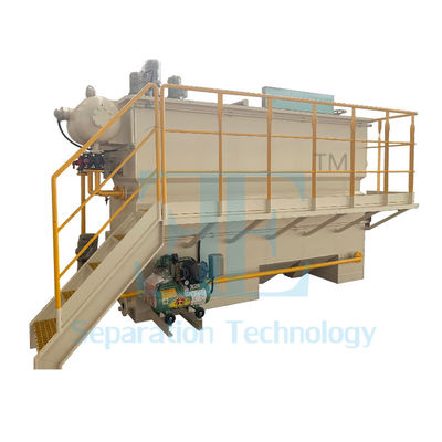50L/Jam Sistem Pengolahan Air DAF 5.5kw Pompa Unit Flotasi Udara Larut