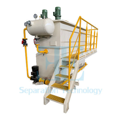 50L/Jam Sistem Pengolahan Air DAF 5.5kw Pompa Unit Flotasi Udara Larut