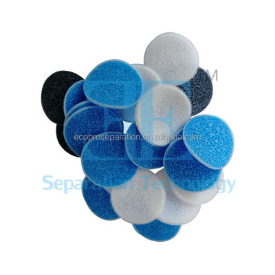 30mm Diameter MBBR Media Mutag Biochip Untuk Super Decarburization Dalam Pengolahan Air Limbah
