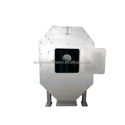85L/H Internally fed Rotary Drum Screen SUS304 0.75kw Rotating Drum Screen