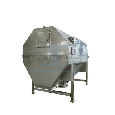 85L/H Internally fed Rotary Drum Screen SUS304 0.75kw Rotating Drum Screen
