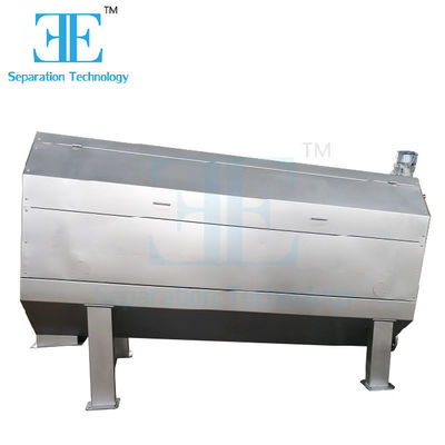 DN20 Flange Rotary Drum Screen untuk Filtrasi Air Limbah Kontinyu