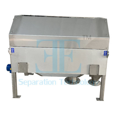 0.75kw Internally fed Rotary Drum Screen Untuk Pengolahan Air Limbah 1000Kg Berat