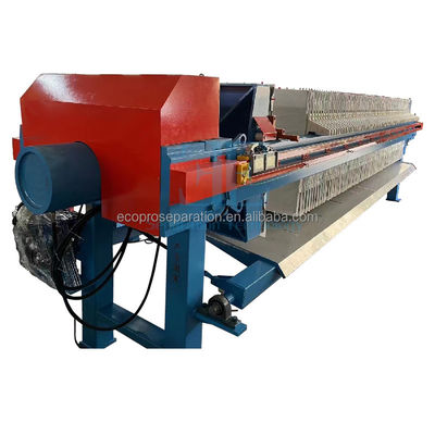 2.2kw Filter Press Machine Filter Press Tekanan Tinggi Untuk Penguras Limbah