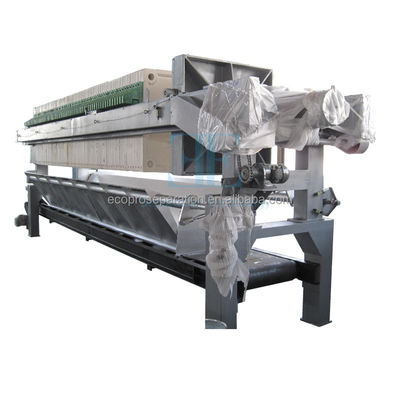 2.2kw Filter Press Machine Filter Press Tekanan Tinggi Untuk Penguras Limbah