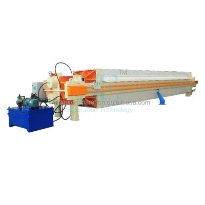 2.2kw Filter Press Machine Filter Press Tekanan Tinggi Untuk Penguras Limbah