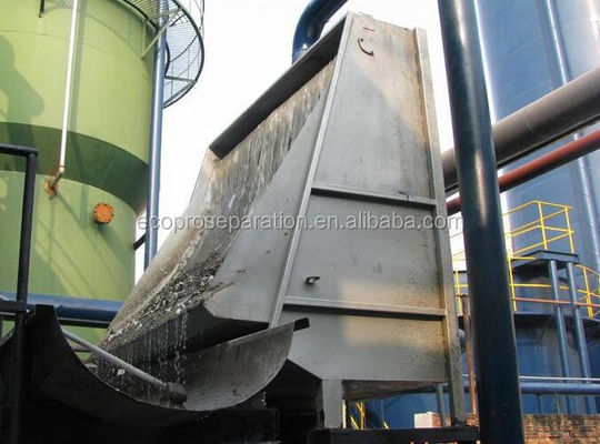 Tirai kawat static wedge stainless untuk pra-pengolahan air limbah
