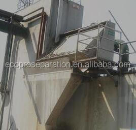 Penghapusan Sedimen Layar Batu Statik 5m3/H Layar Kawat Wedge Statik
