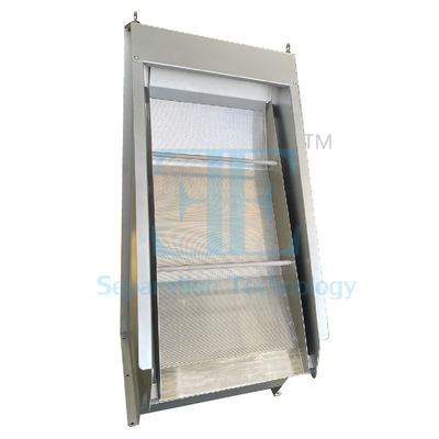 Air limbah Pra-pengolahan Static Wedge Wire Screen 5L/H Static Screen Air limbah