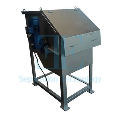 Penghapusan TSS Pemanfaatan Eksternal Rotary Drum Screen Air limbah 100L/Jam