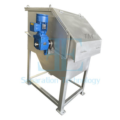 Penghapusan TSS Pemanfaatan Eksternal Rotary Drum Screen Air limbah 100L/Jam