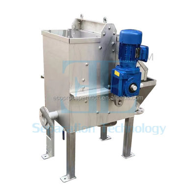 Stainless Steel Rotary Screen Air limbah 0,75mm Mesh Drum Screen Filter