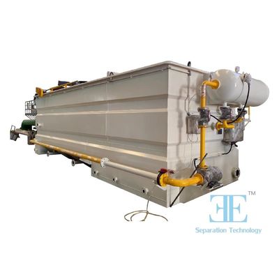Efisiensi Flotasi Udara Larut Tinggi dengan Daya Agitator Koagulasi 0,55kw dan Standar ISO
