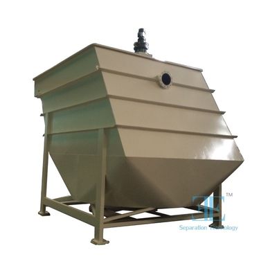 Kapasitas tinggi Lamella Clarifier System untuk pulp reuse Pengolahan air limbah Kapasitas 20-100m3/h Tidak ada aliran balik lumpur Pencegahan