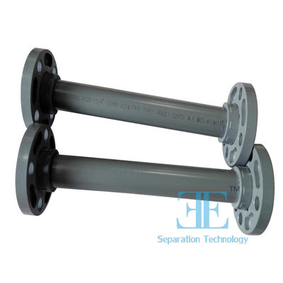 Static Mixer Helical Mixing Solution Pipe Tube Untuk Dosing Kimia