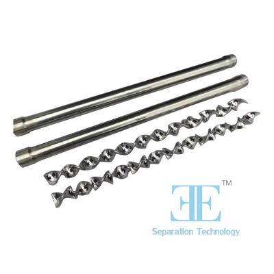 Pencampur spiral dengan kisaran suhu hingga 300 °F termasuk tabung pencampur