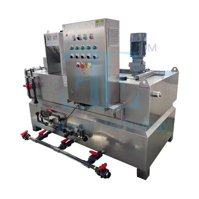 Automated Polymer Dosing Polymer Preparation Unit Otomatis dengan Pompa Peristaltik