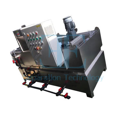 Touch Screen 2000L/H Polymer Dosing System dengan Kontrol PLC