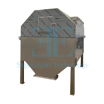 Filtrasi Logam/Plastik Filter Drum Rotary Internal Feed dengan kecepatan putaran 4-20 dan opsi yang dapat disesuaikan