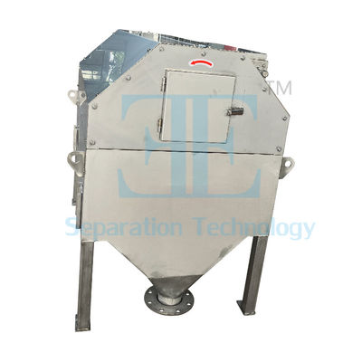 DN150 Inlet Flange drum putar Layar untuk Industri Bentuk persegi panjang