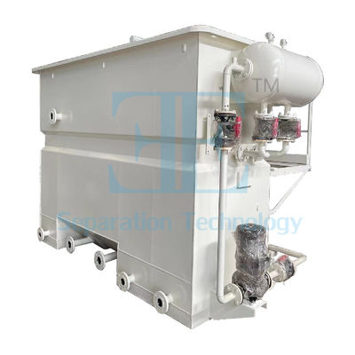 Optimum air terlarut melayang untuk air masuk berkilau 500 NTU Sistem dosing kimia opsional termasuk