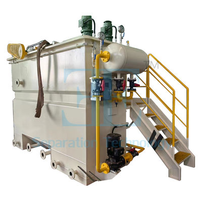 Optimum air terlarut melayang untuk air masuk berkilau 500 NTU Sistem dosing kimia opsional termasuk