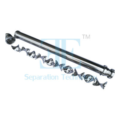 Kisaran ukuran mixer 6 mm sampai 6 meter Diameter Inline Static Mixer untuk produktivitas tinggi 1000L/jam