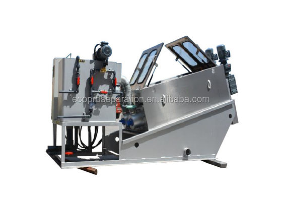 Mesin penguras air lumpur dengan sekrup untuk pengolahan air limbah industri