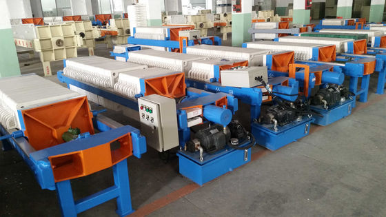 Filter Press Pengering Lumpur Manual 2m2 220V-415V