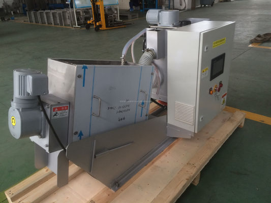 Mesin Pengering Lumpur Screw Press 2.4-30m3/jam SUS304