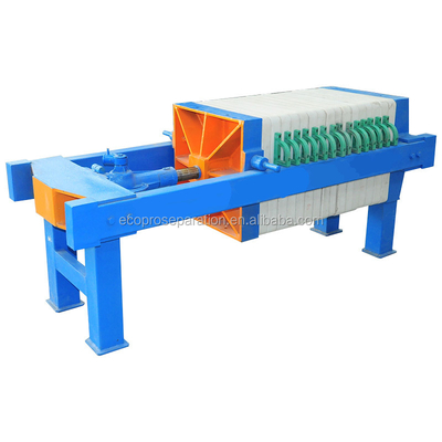 Mesin Filter Press Bingkai Pelat Manual 4m2 untuk Pengolahan Air Limbah