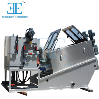 Mesin Pengering Lumpur Screw Press Kapasitas 9.6-120m3/jam