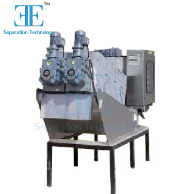 Mesin Pengering Lumpur Screw Press Kapasitas 9.6-120m3/jam