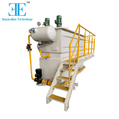 3600*1700*1850mm Specification DAF System with 0.1kw Skimmer and 0.55kw Coagulate Agitator for Wastewater Treatment