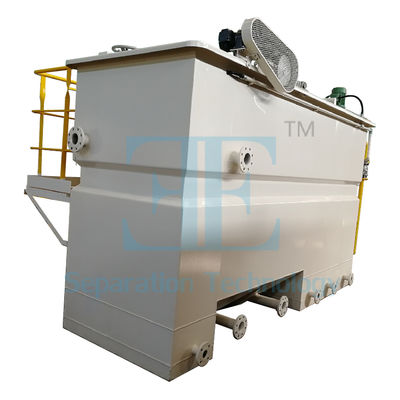 3600*1700*1850mm Specification DAF System with 0.1kw Skimmer and 0.55kw Coagulate Agitator for Wastewater Treatment